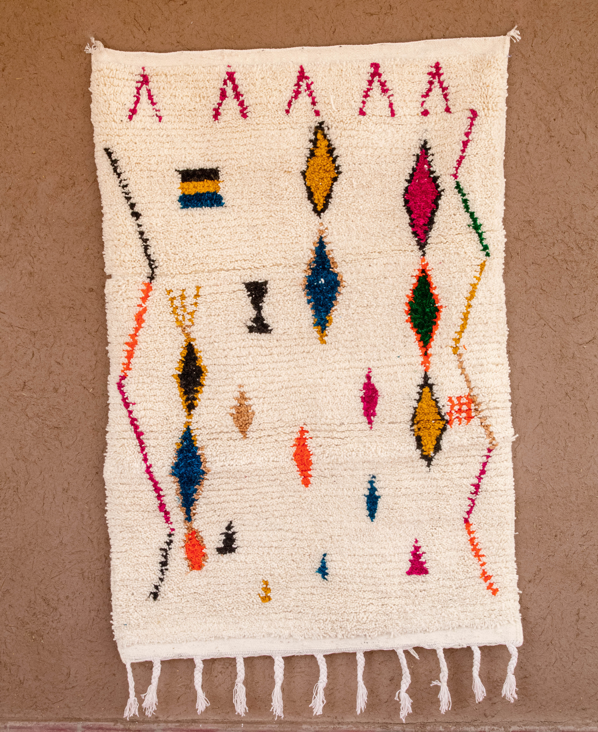 Moroccan Berber Beni Ourain Rug