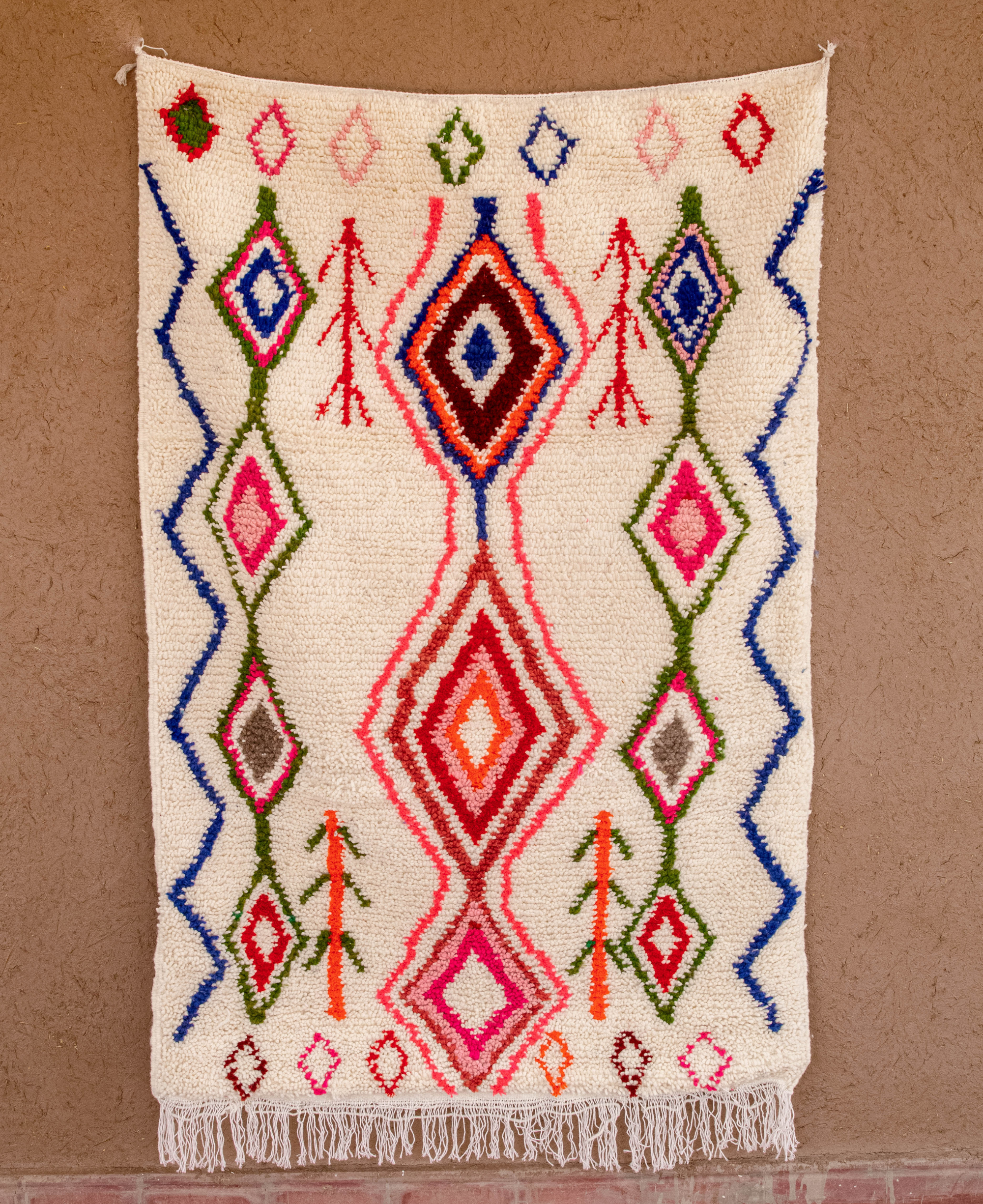Moroccan Berber Beni Ourain Rug