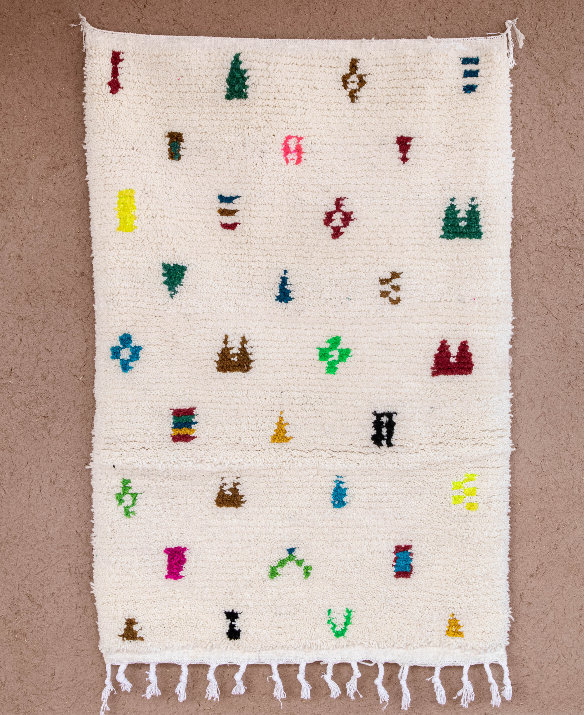 Moroccan Berber Beni Ourain Rug