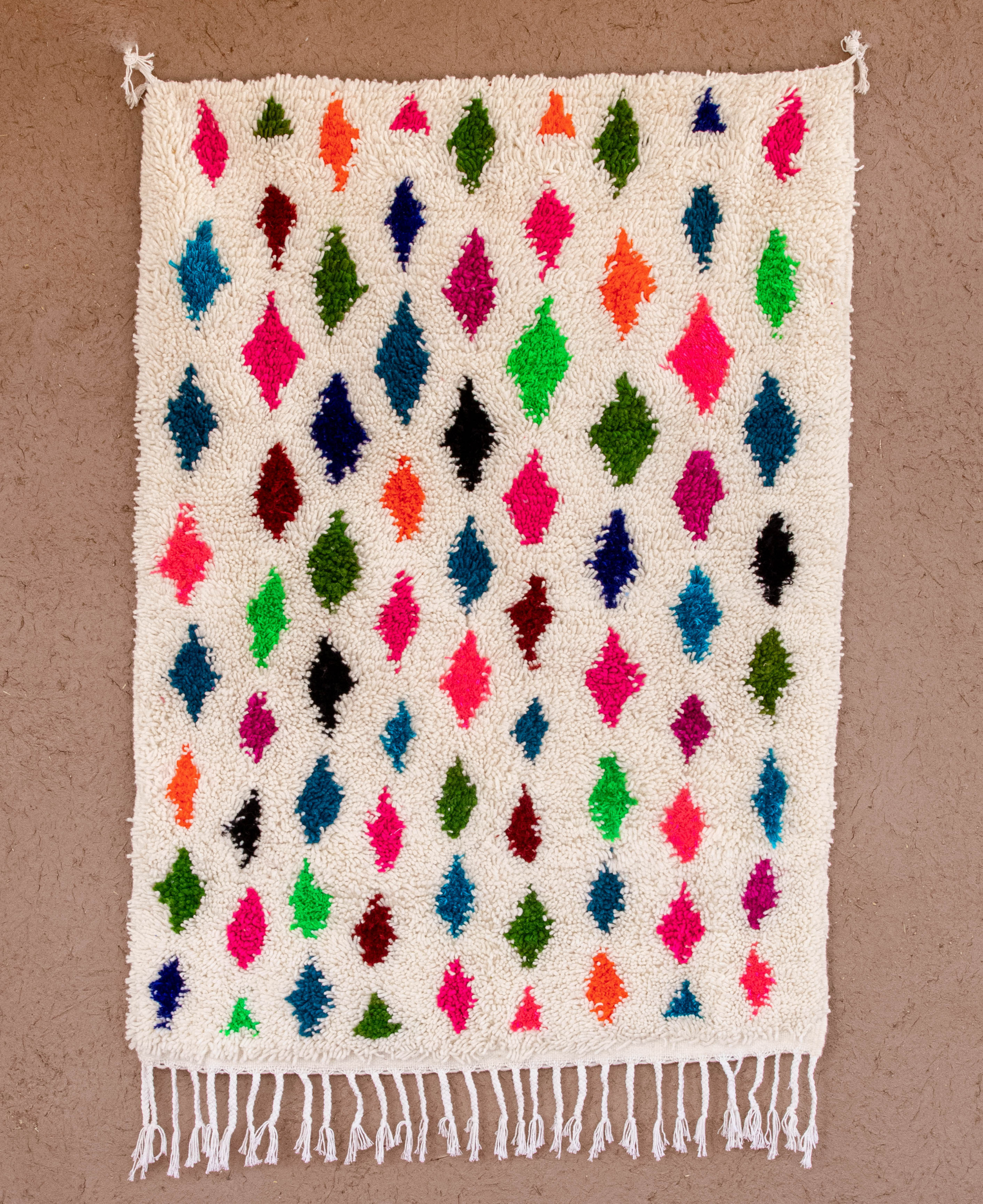 Moroccan Berber Beni Ourain Rug