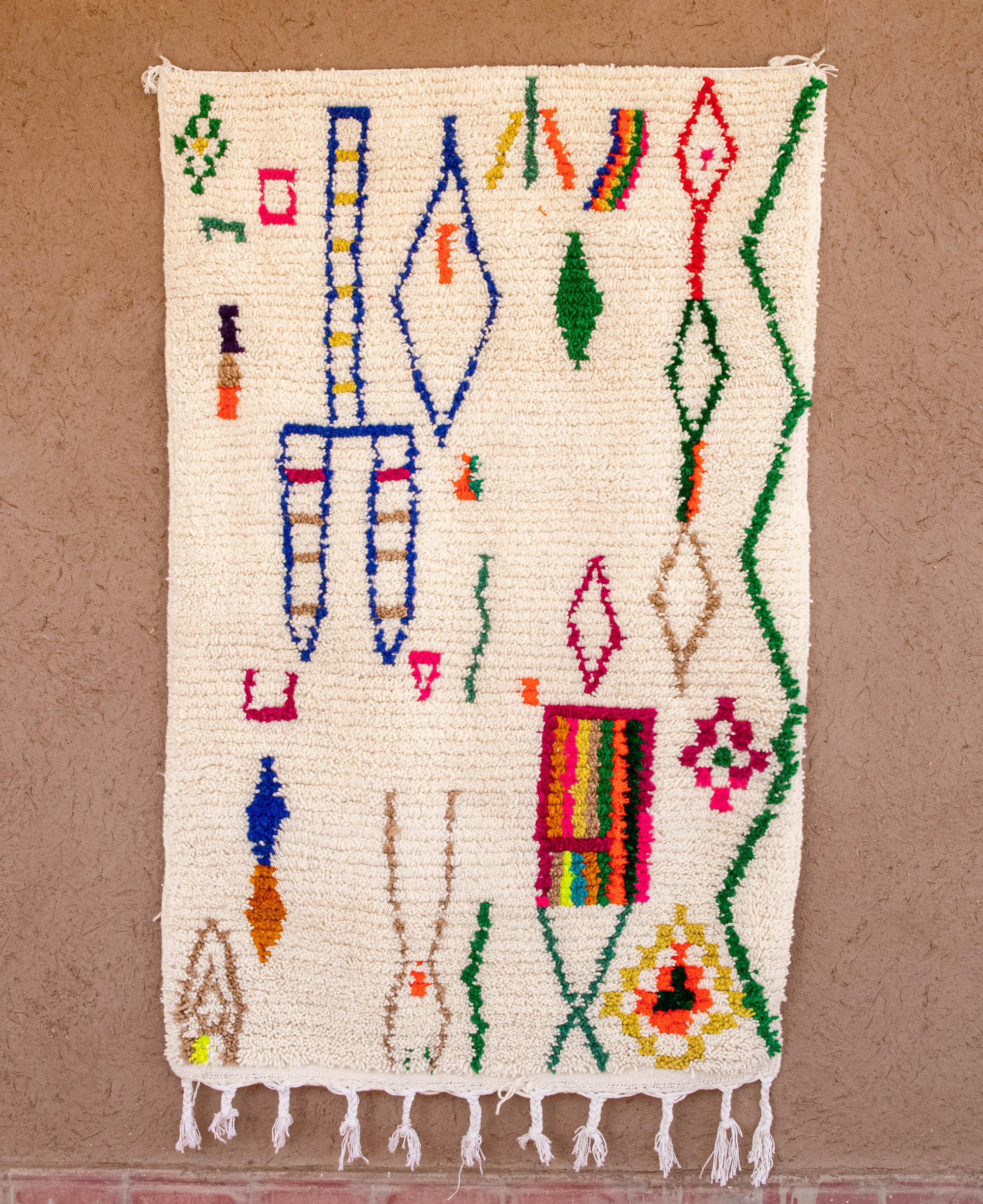 Moroccan Berber Beni Ourain Rug