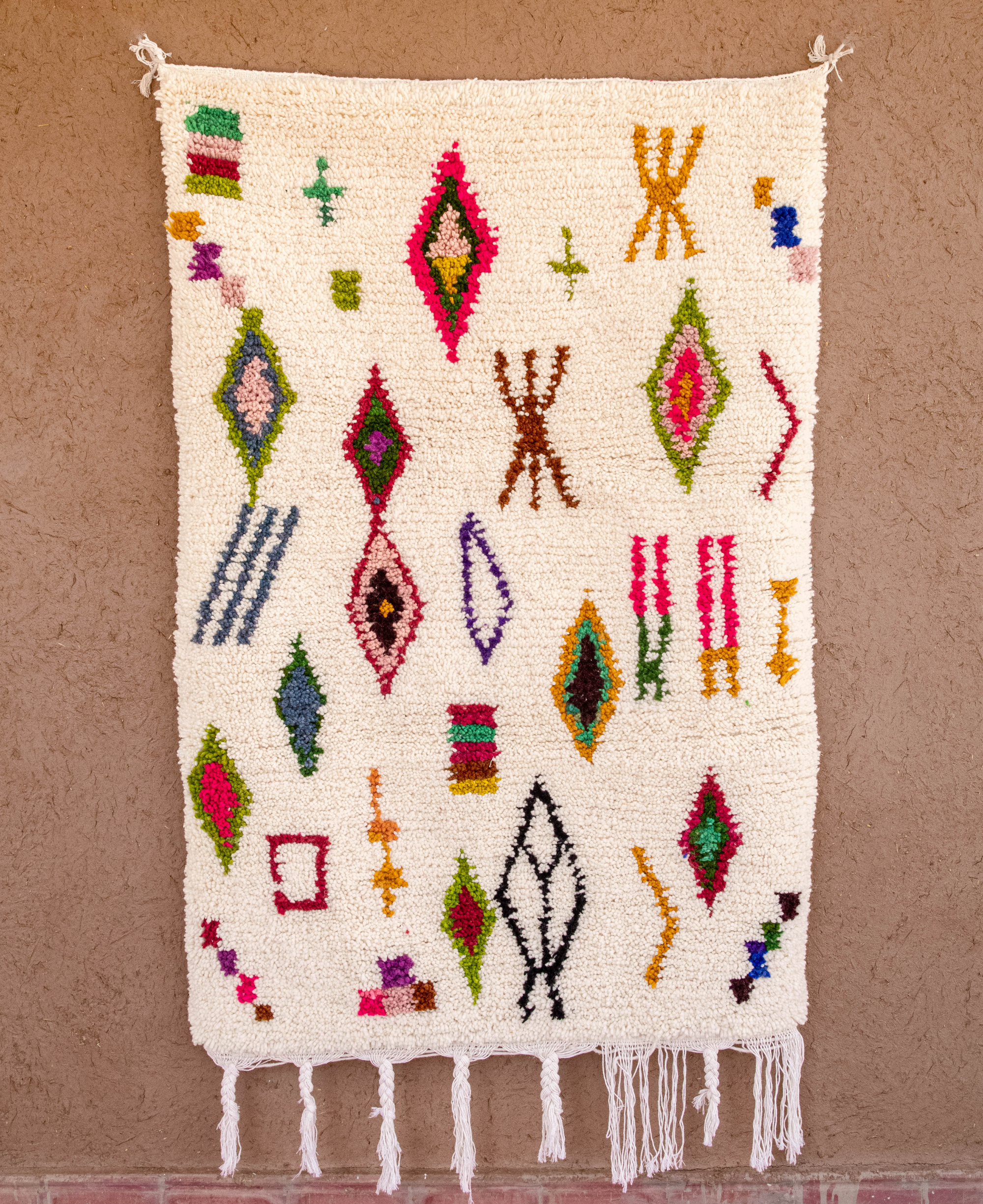 Moroccan Berber Beni Ourain Rug