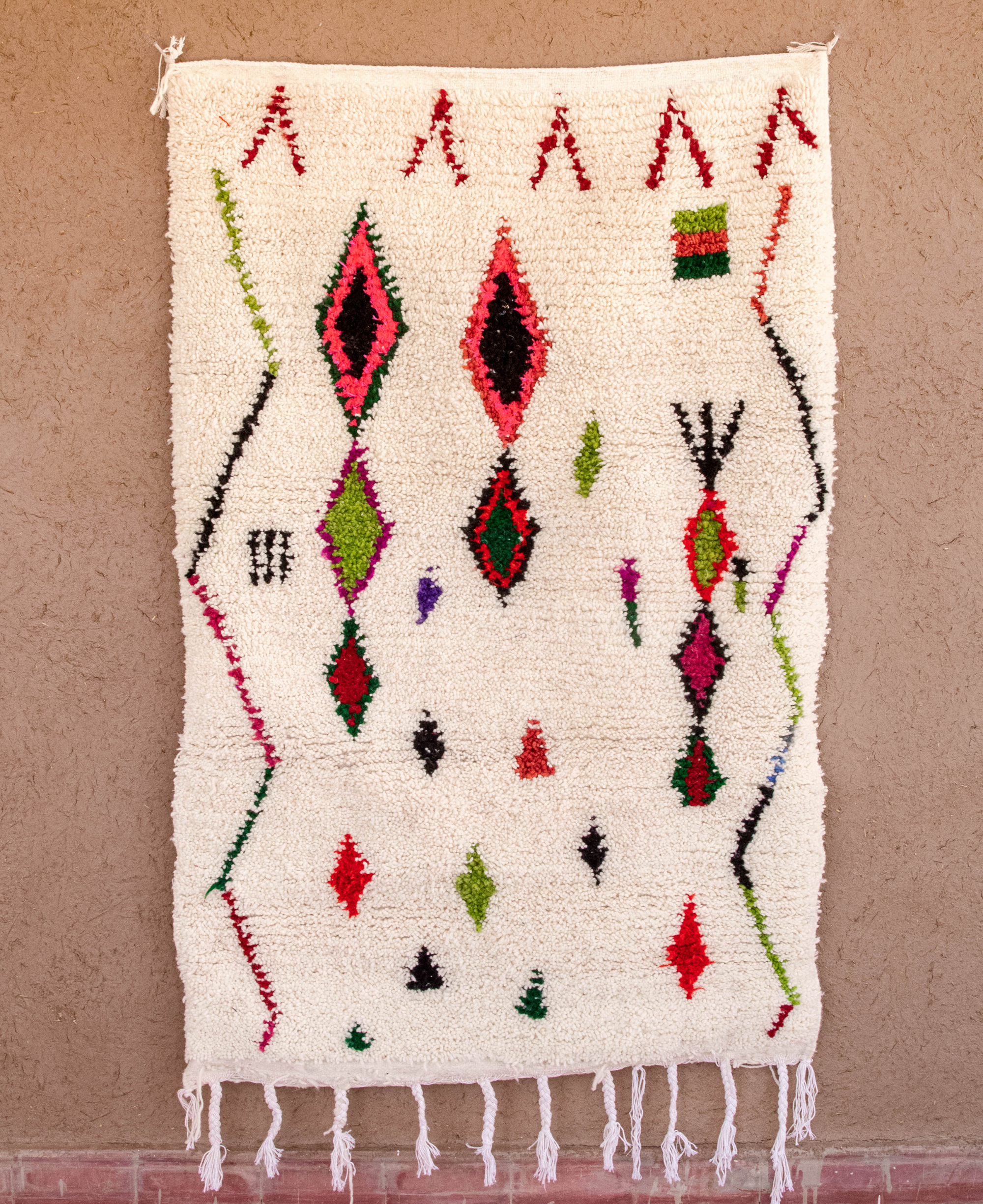 Moroccan Berber Beni Ourain Rug
