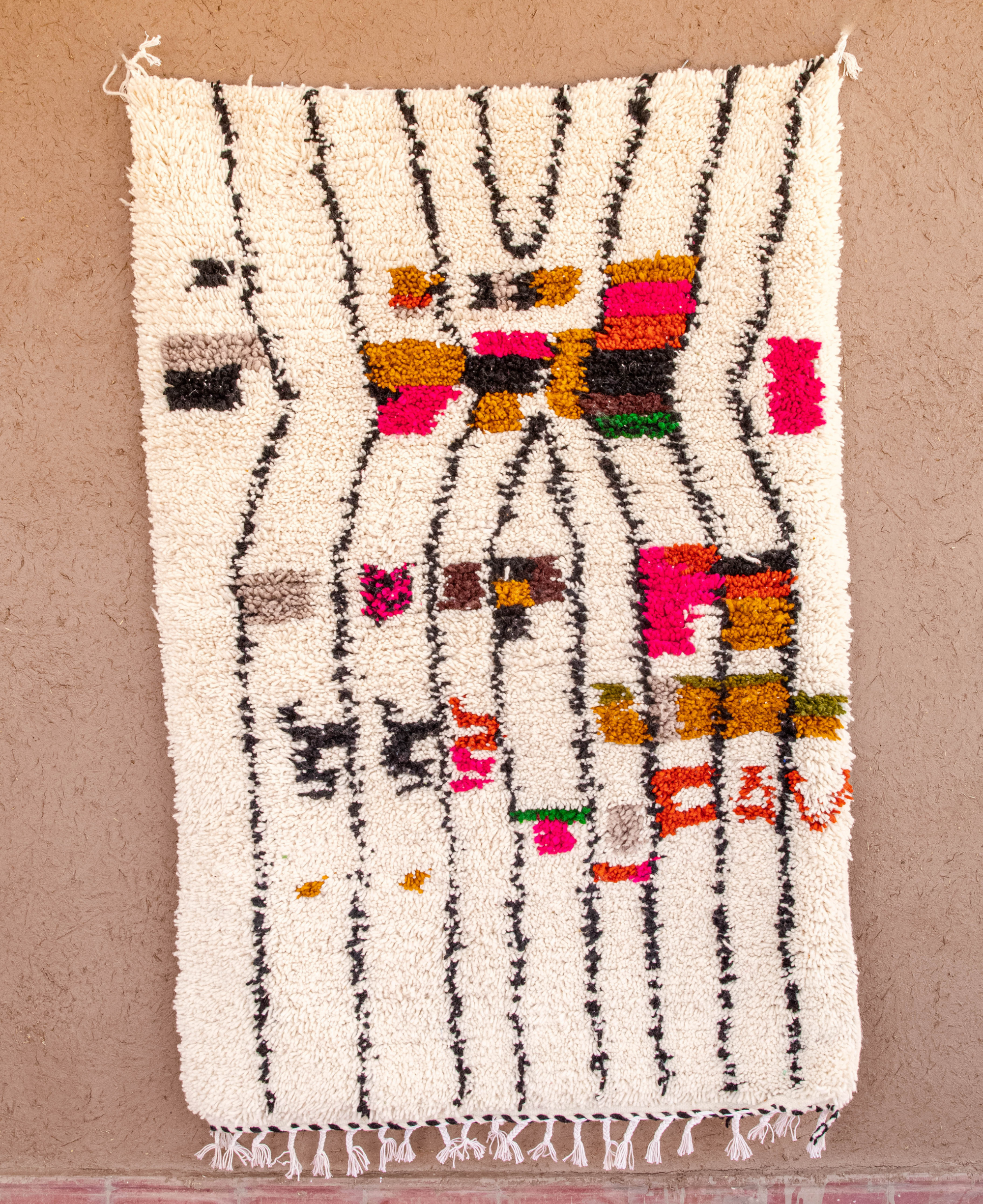 Moroccan Berber Beni Ourain Rug
