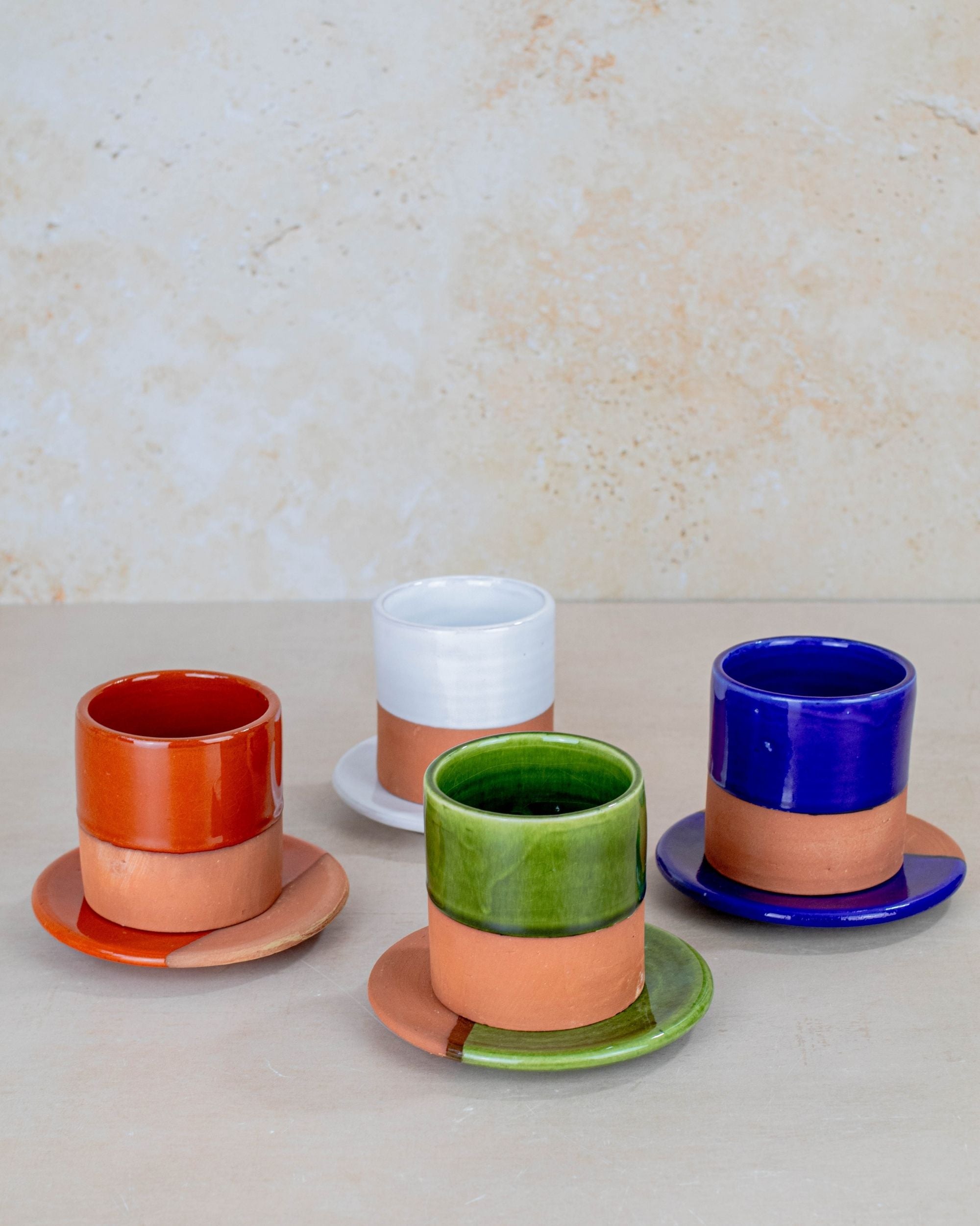 Moroccan Coffee Cup & Saucer