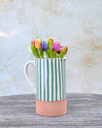 Large Moroccan Handmade Ceramic Jug