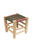 Moroccan Handmade Stool Braided Rope Weaving, 002