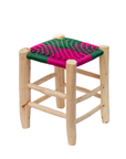 Moroccan Handmade Stool Braided Rope Weaving, 011