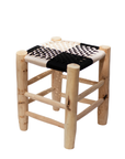 Moroccan Handmade Stool Braided Rope Weaving, 016