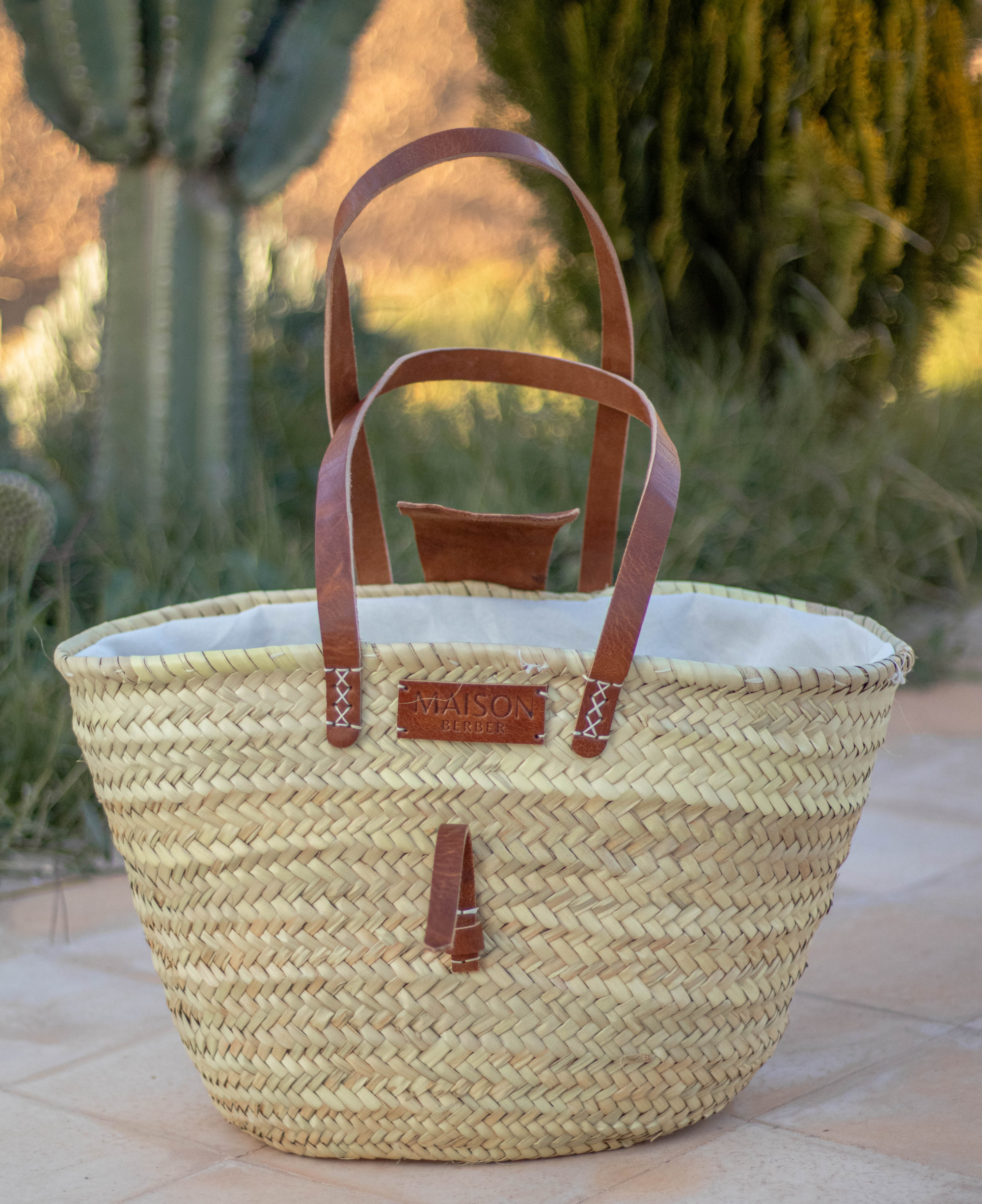 Moroccan Straw Baskets – Maison Berber