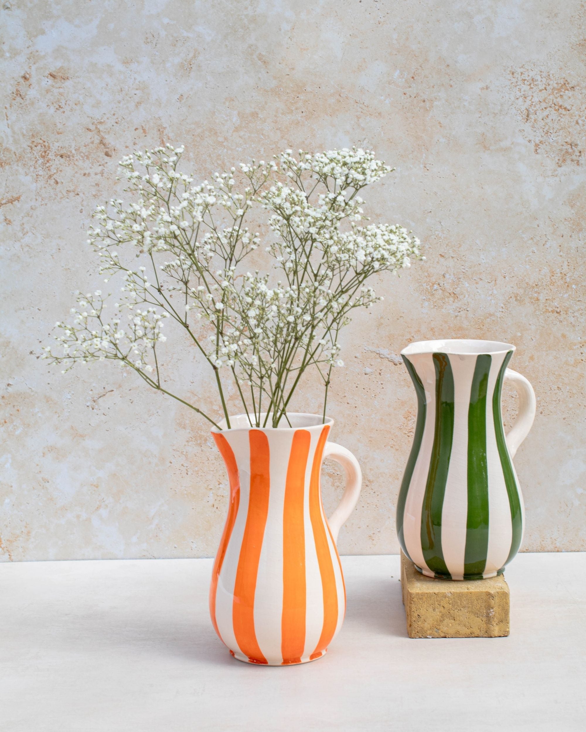 Moroccan Striped Large Jug