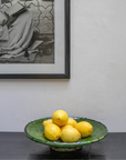 Moroccan Tamegroute Green Dinner Plate