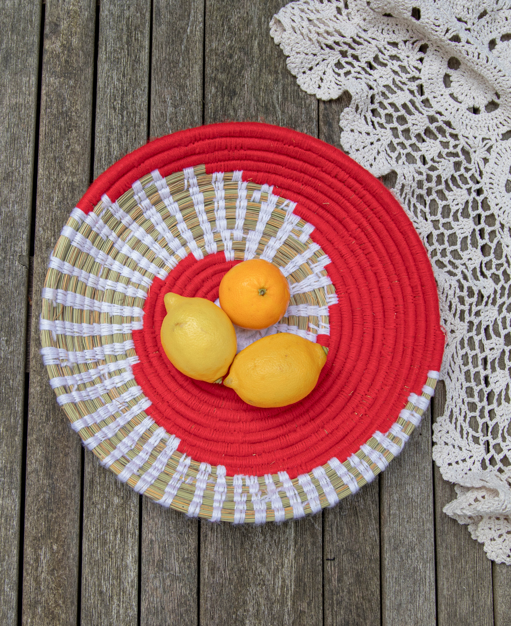 Moroccan Wool Plate - 011