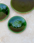 Tazekka Green Moroccan Ceramic Plate