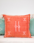 Handmade Moroccan Cactus Silk Cushion Cover - 29