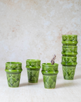 Tazekka Green Moroccan Ceramic Tumbler