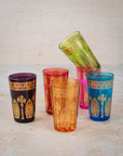 Handcrafted Moroccan Tea Glasses Set