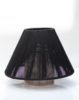 Moroccan Handmade Ceiling Light, Black 