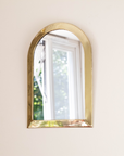 Moroccan Handcrafted Brass Mirror