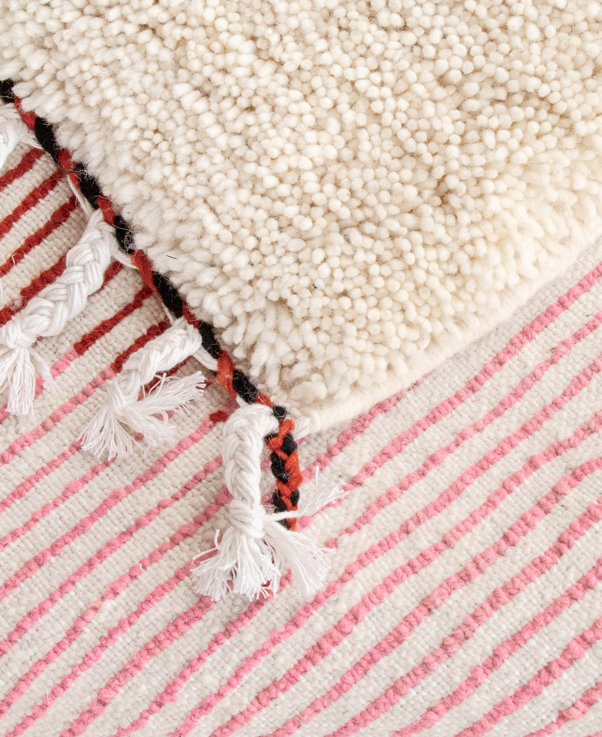 Moroccan Berber Beni Ourain Rug 