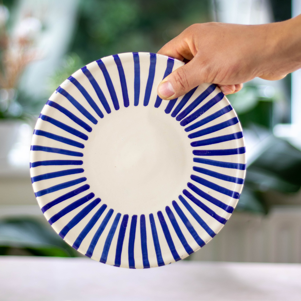 Handmade Moroccan Ceramic Dinnerware Plates