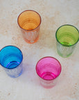 Moroccan Tea Glasses — Hand-Painted Set of 