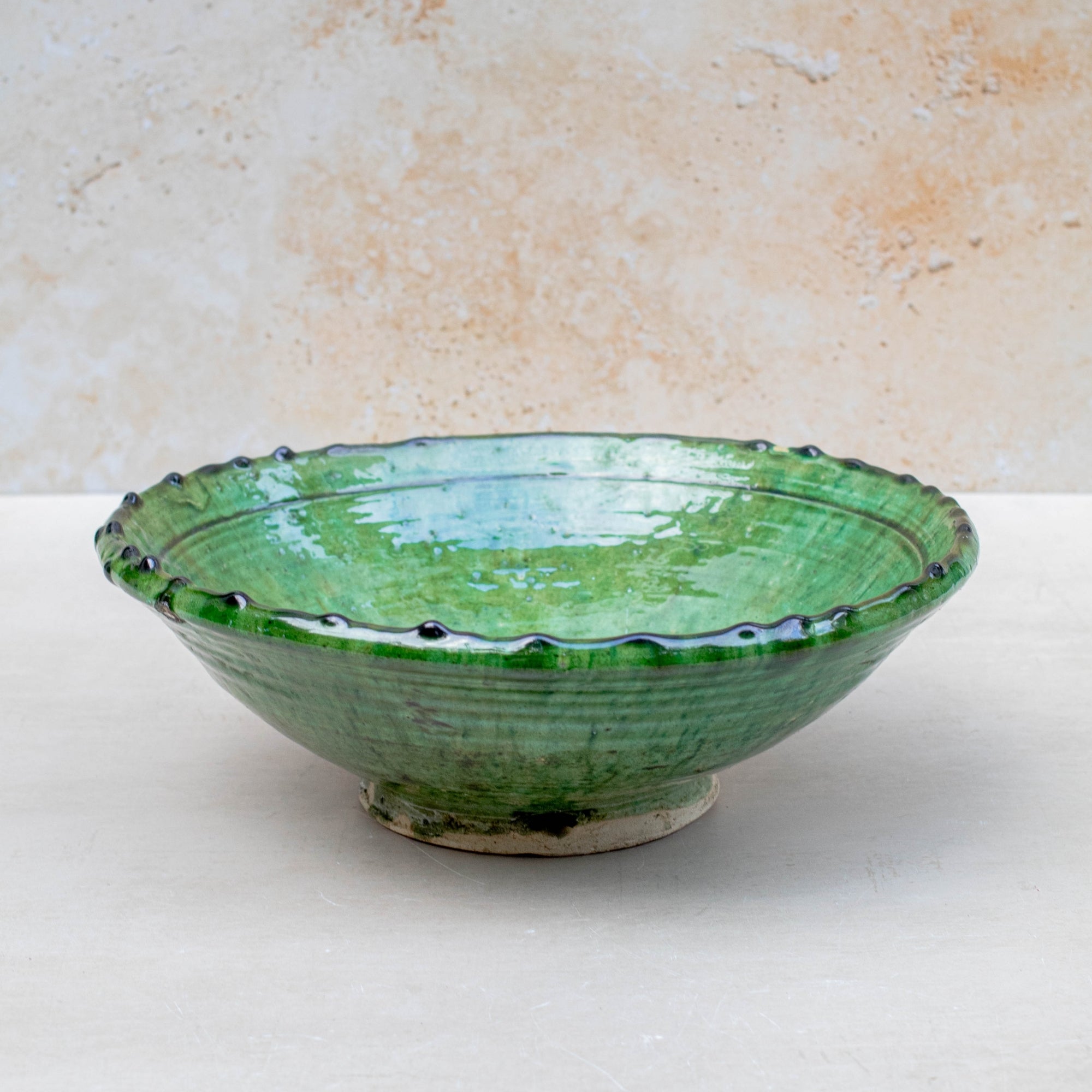 Handmade Tamegroute Bowl - Green
