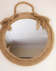 Decorative Hanging Mirror Rope Bathroom