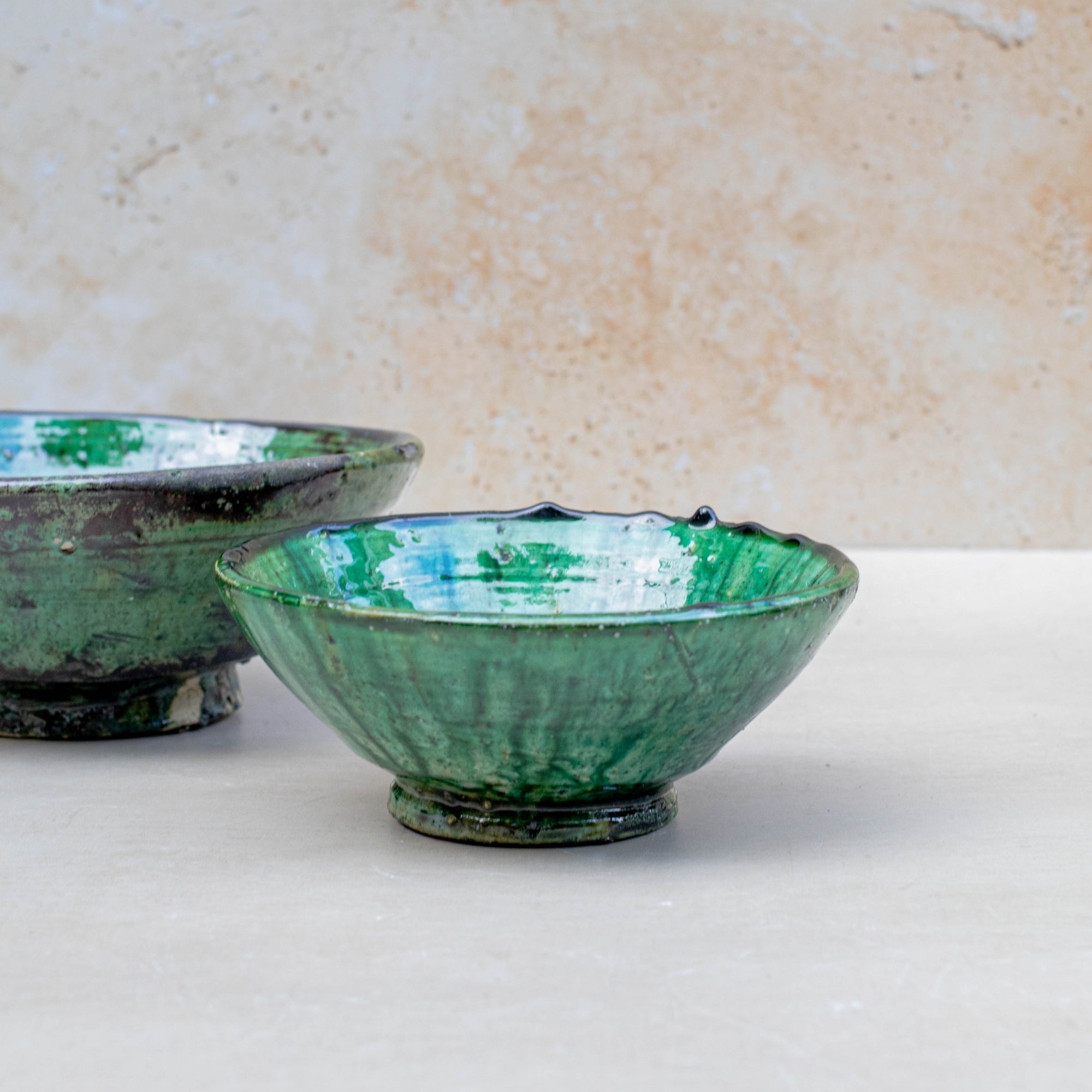 Handmade Tamegroute Bowl - Green

