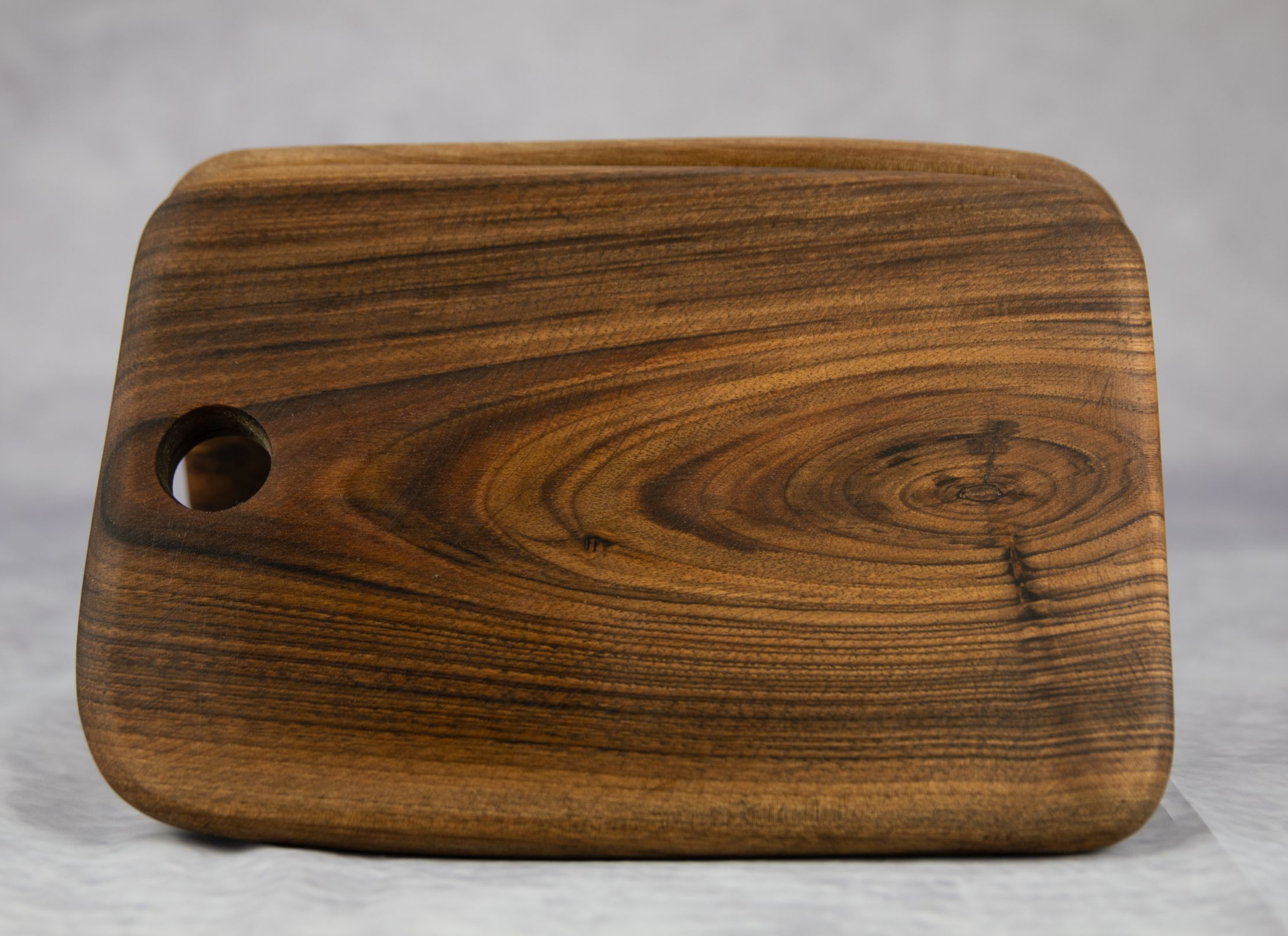 Thuya Wood Chopping Board Set: Moroccan Handcrafted Elegance with Wooden Knife Ensemble - Your Culinary Upgrade