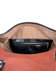 Handmade Leather Messenger Duffle Bag