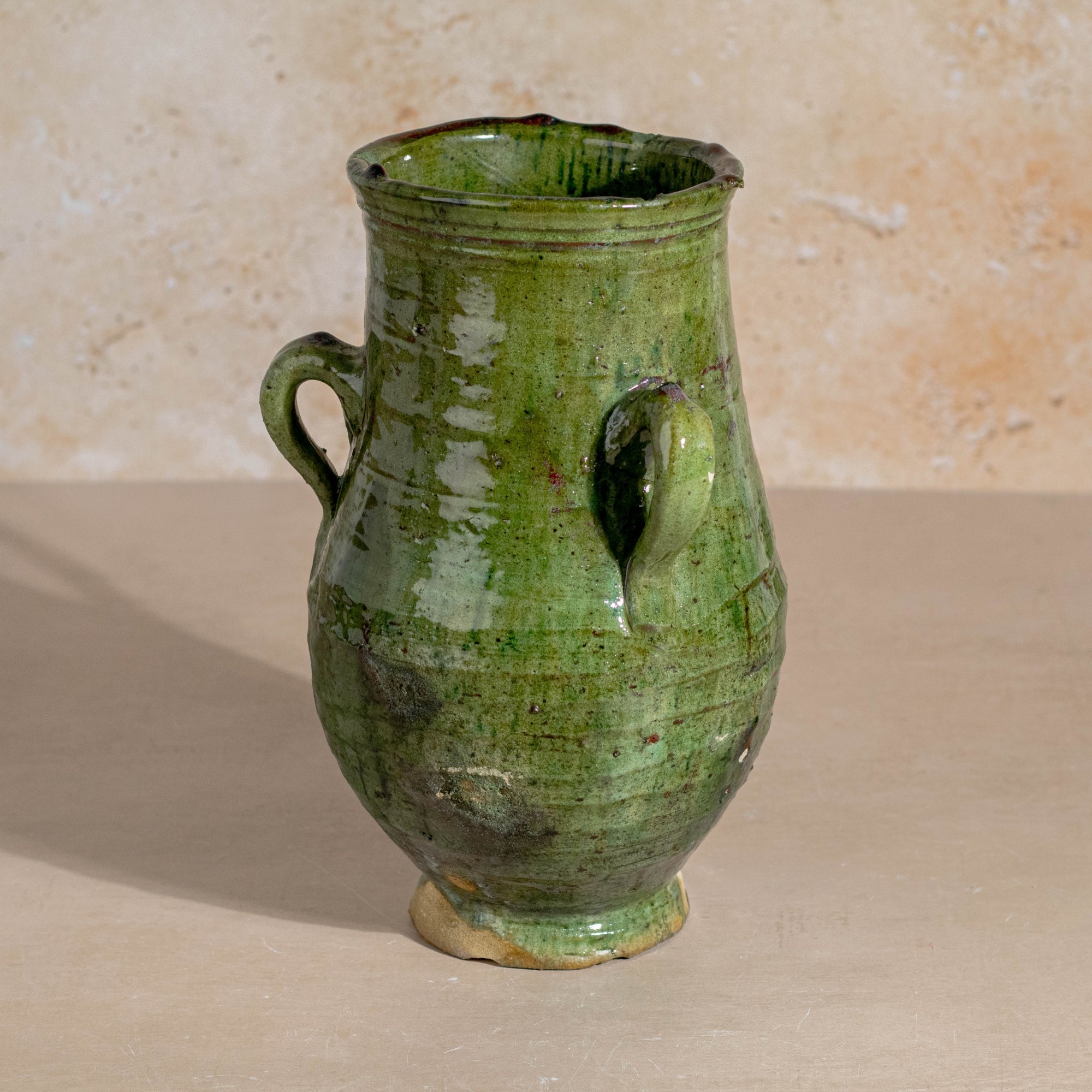 Handmade Tamegroute Vase - Green