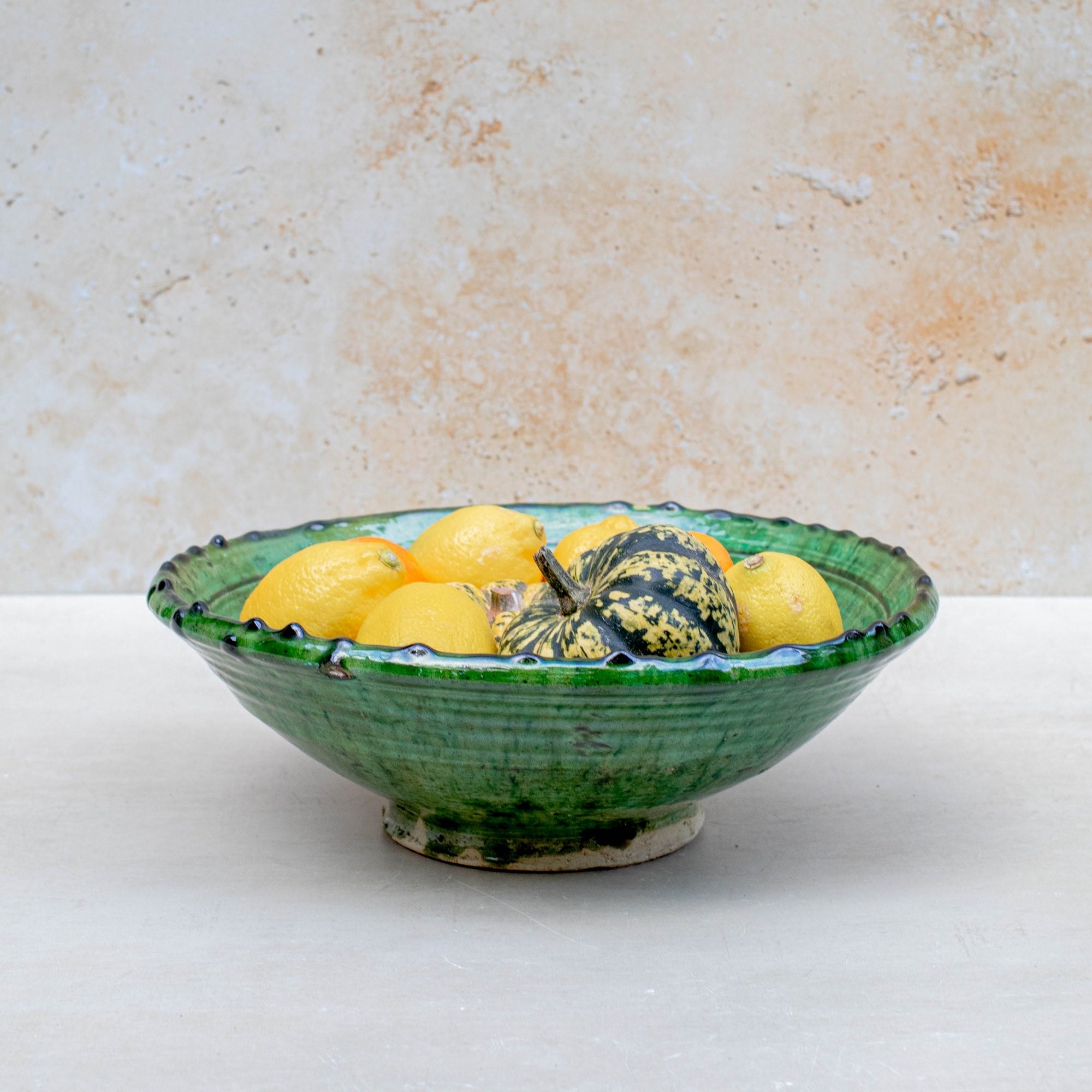 Handmade Tamegroute Bowl - Green
