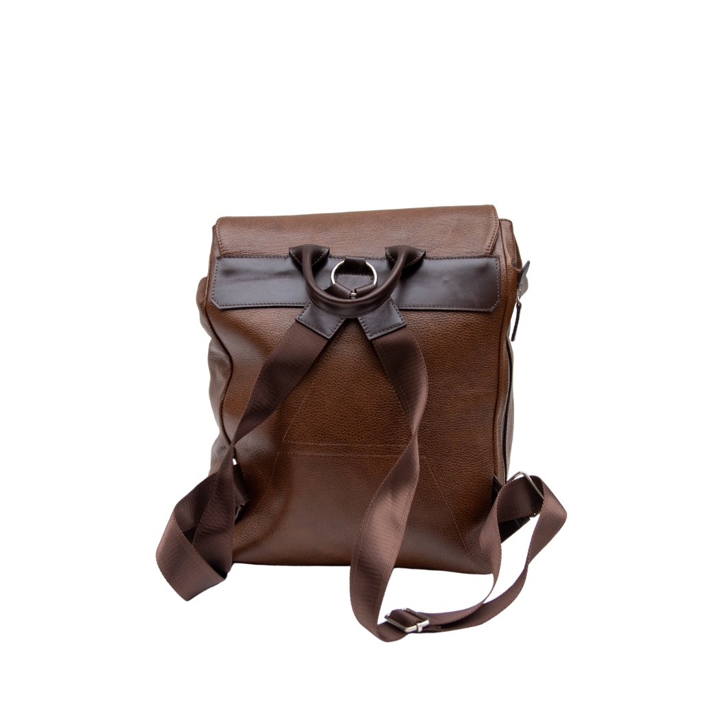 Leather Laptop Backpack - Stylish Men's & Women's Bag