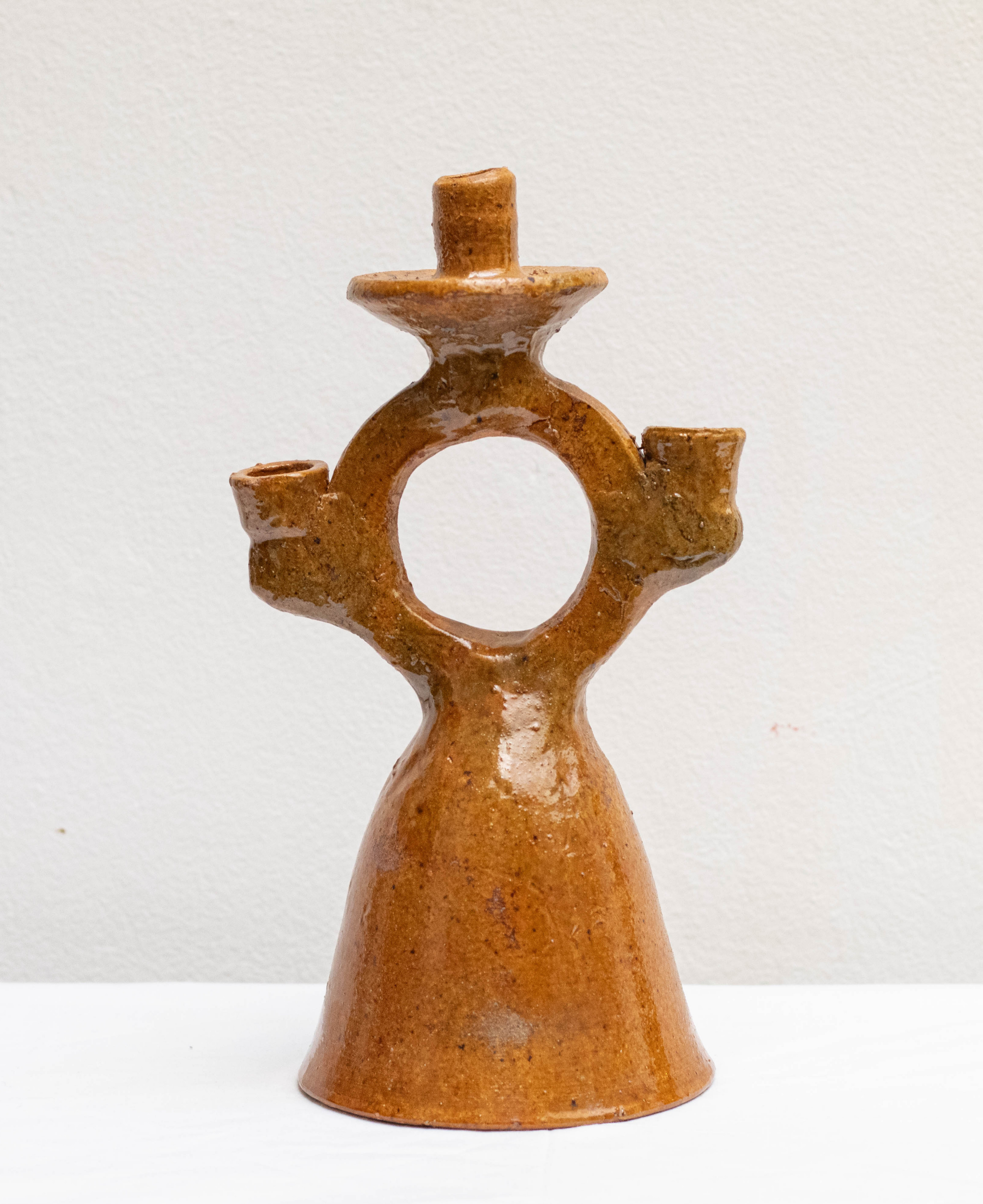Handmade Terracotta Candlestick
