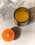 Handmade Moroccan Beldi Glass - Amber
