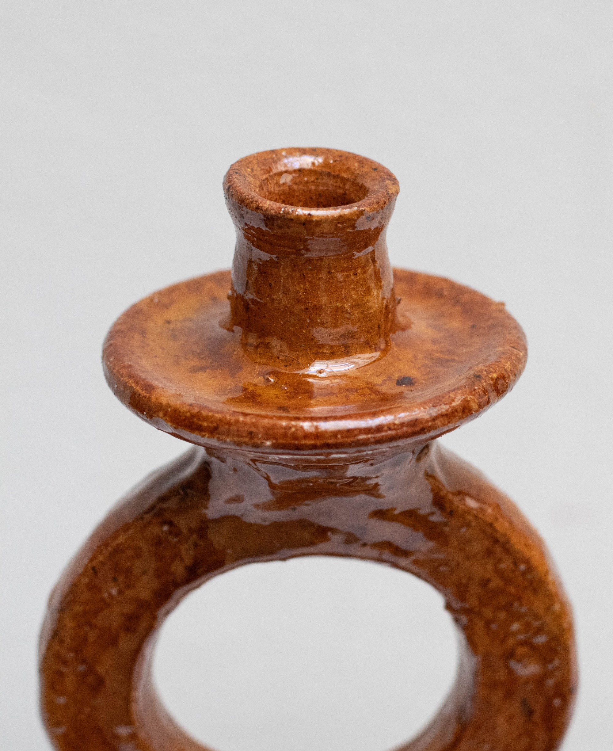 Handmade Terracotta Candle Holder