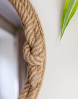 Jute Rope Coastal Mirror 