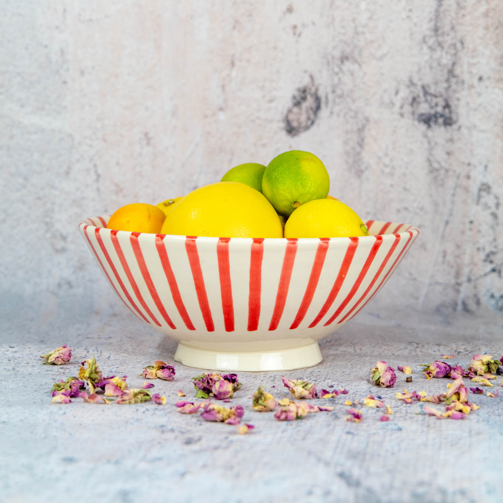 Large Handmade Moroccan Ceramic Bowls