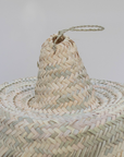 Moroccan Pendant Light with Natural Fiber Fringes