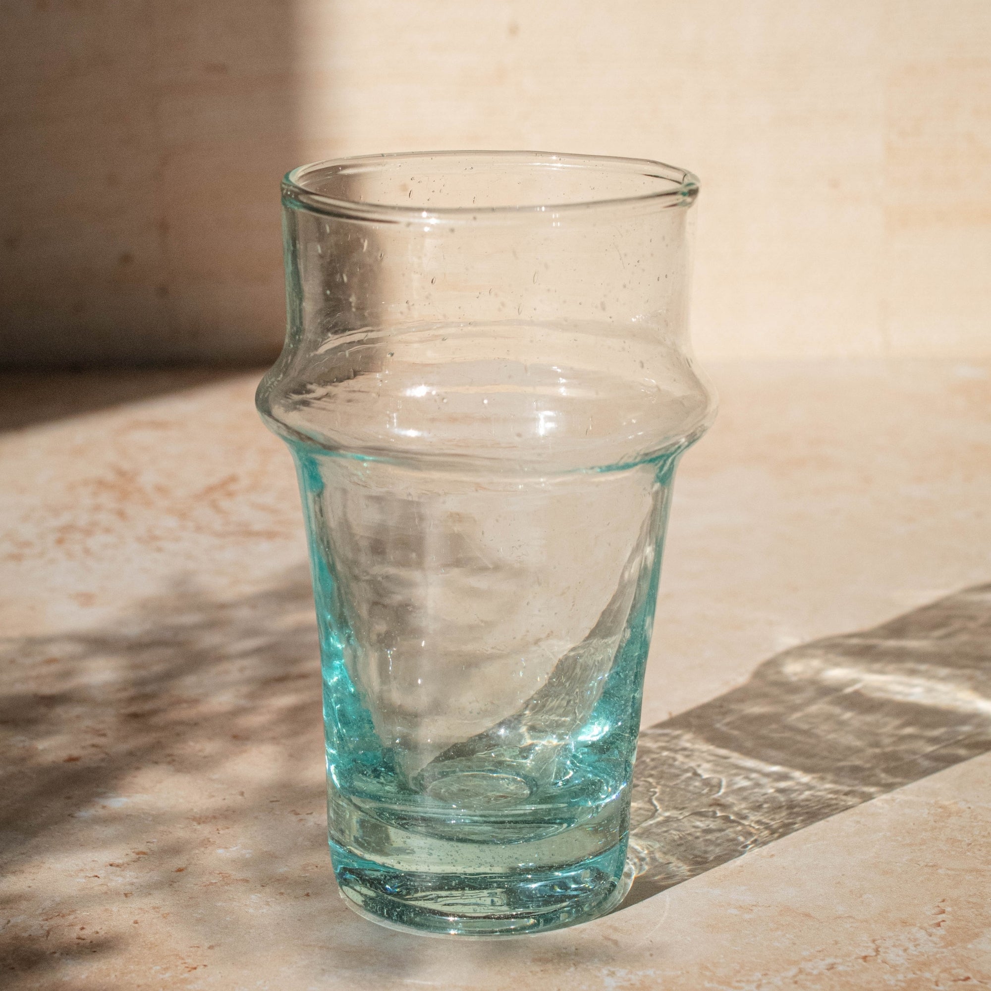 Handmade Beldi Tea Glasses Set - Clear