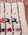 Moroccan Berber Beni Ourain Rug 