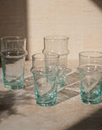Handmade Beldi Tea Glasses Set - Clear