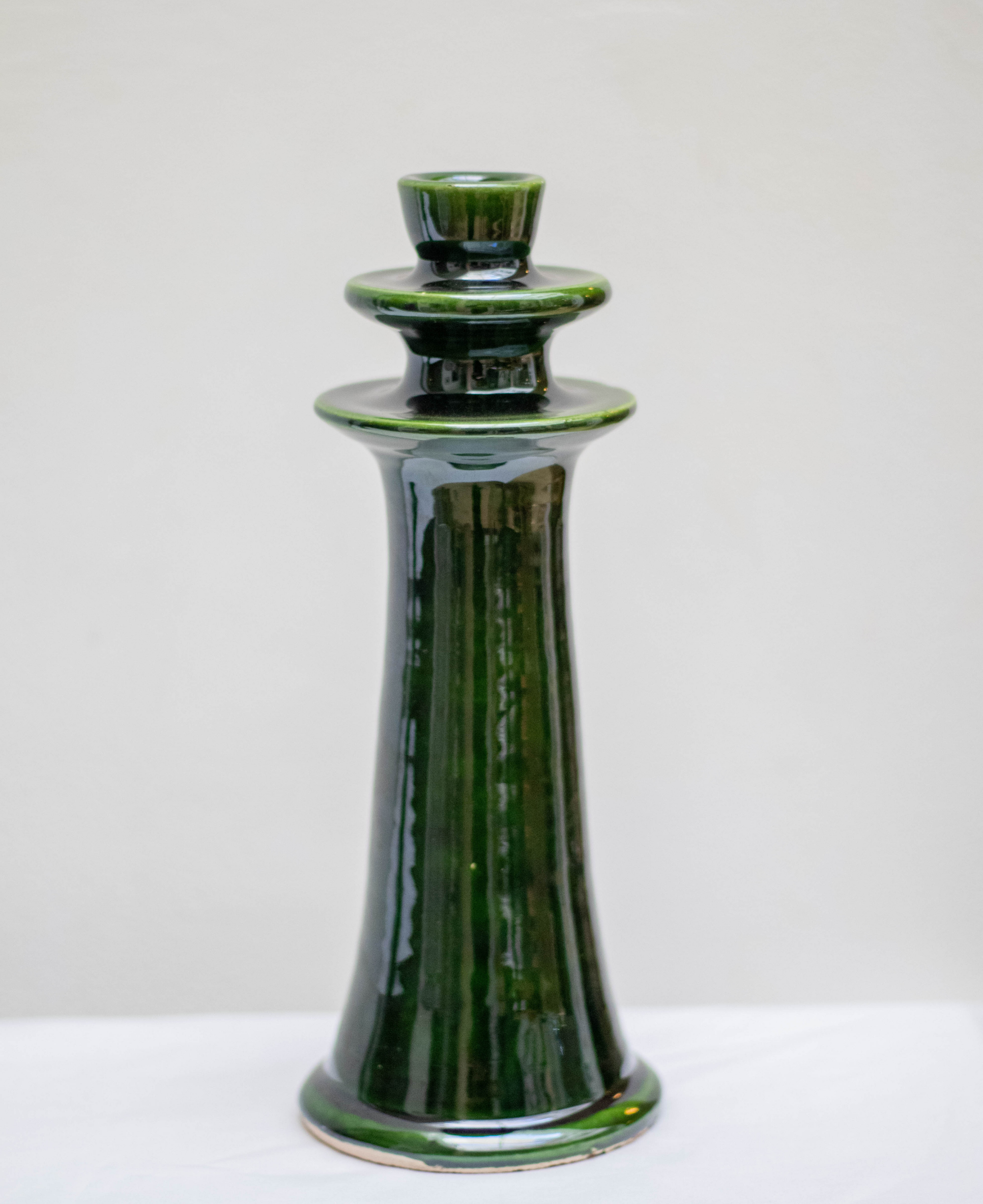 Moroccan Candle Holders - Green 3 Sizes 