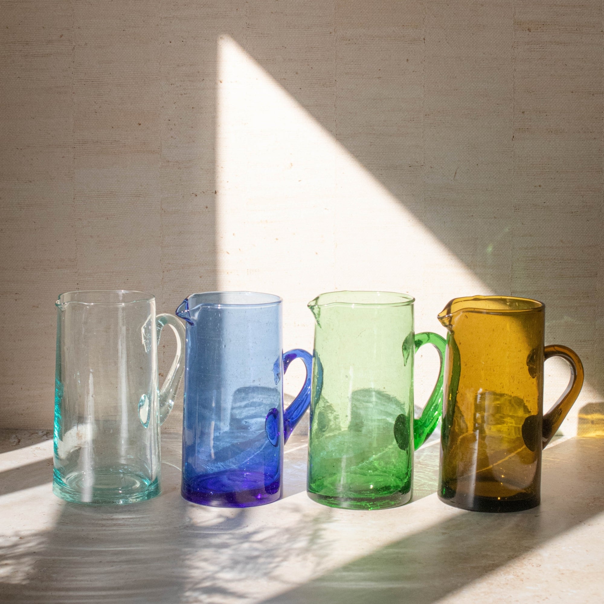 Handmade Beldi Glass Jug 