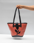 Moroccan Leather Tote Bag