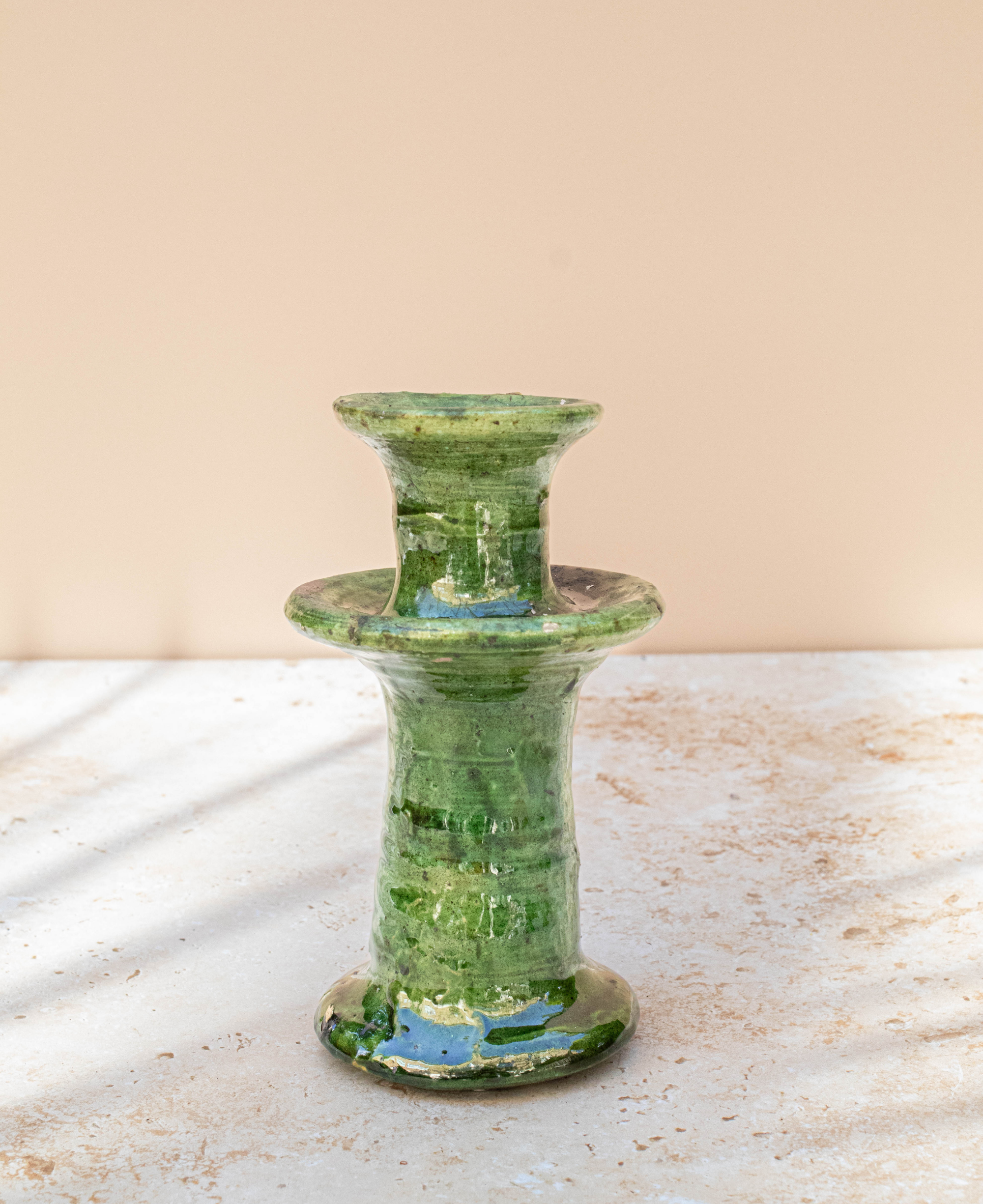 Tamegroute Green Candle Holder – 5 Sizes