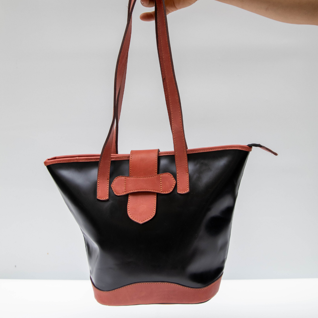 Classic Moroccan Leather Tote