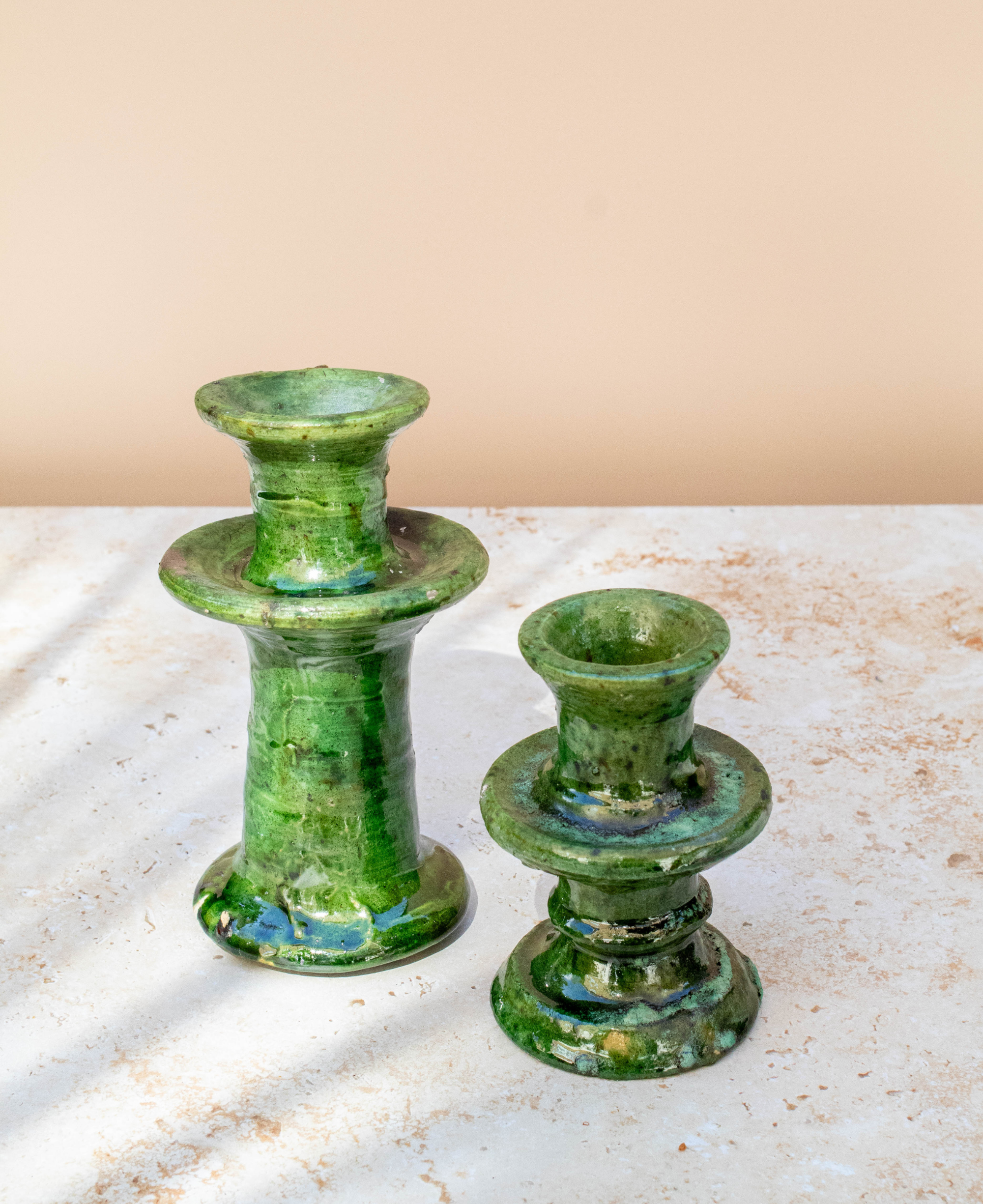 Tamegroute Green Candle Holder – 5 Sizes
