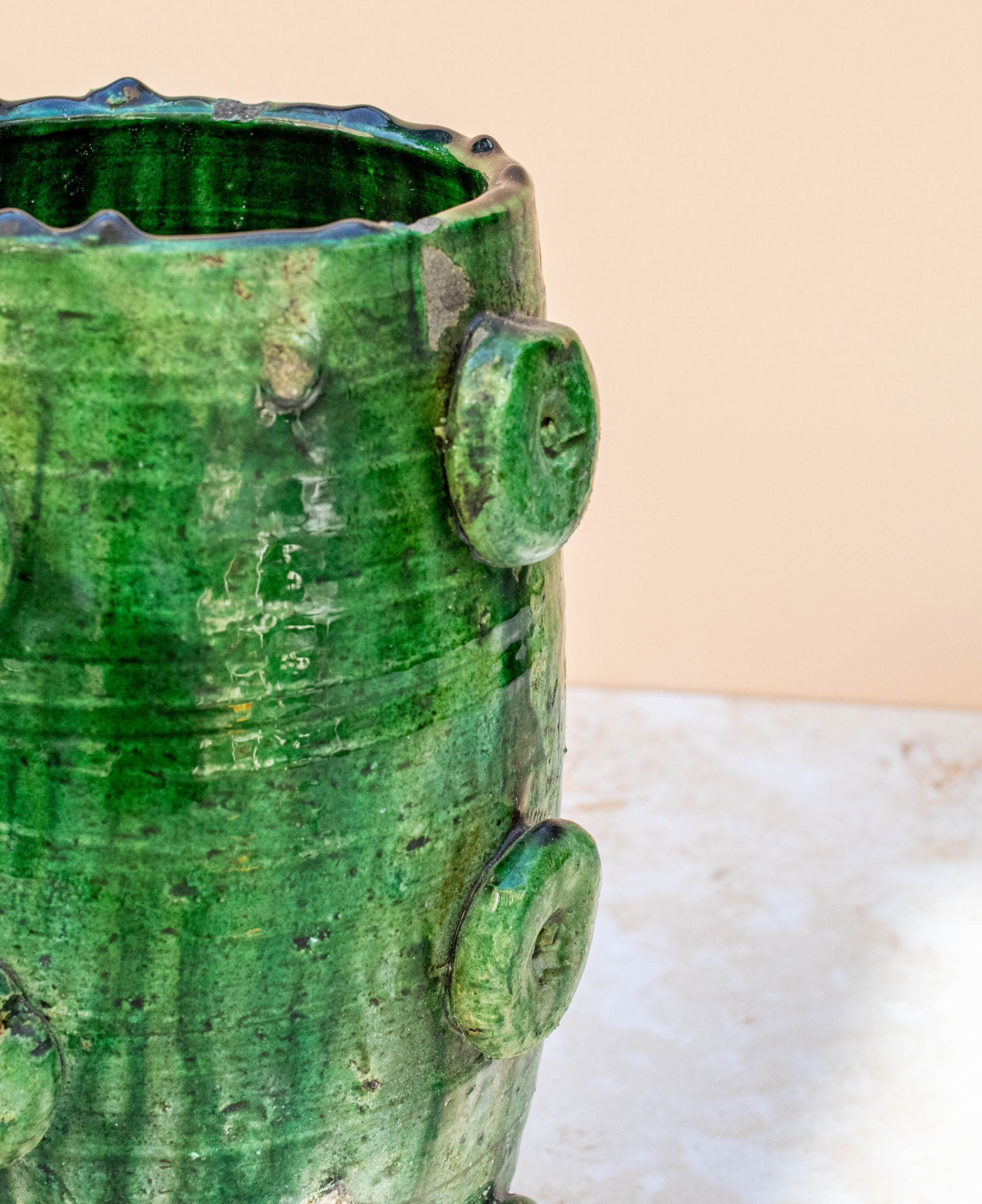 Handmade Moroccan Tamegroute Vase
